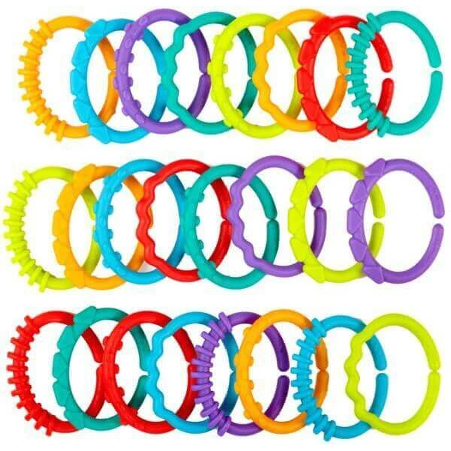 Bright Starts Bites - C Rings, 0m+, 24 шт.: цены и характеристики