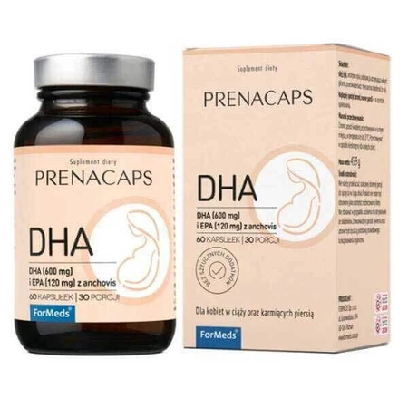 ForMeds Prenacaps DHA, 60 капсул: ціни та характеристики