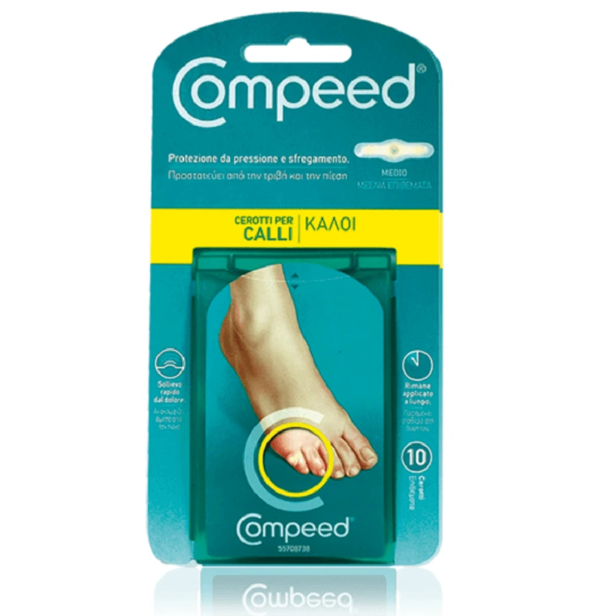 Глубокие пластыри Compeed Medium Compeed, 10 штук, Johnson&Johnson: цены и характеристики