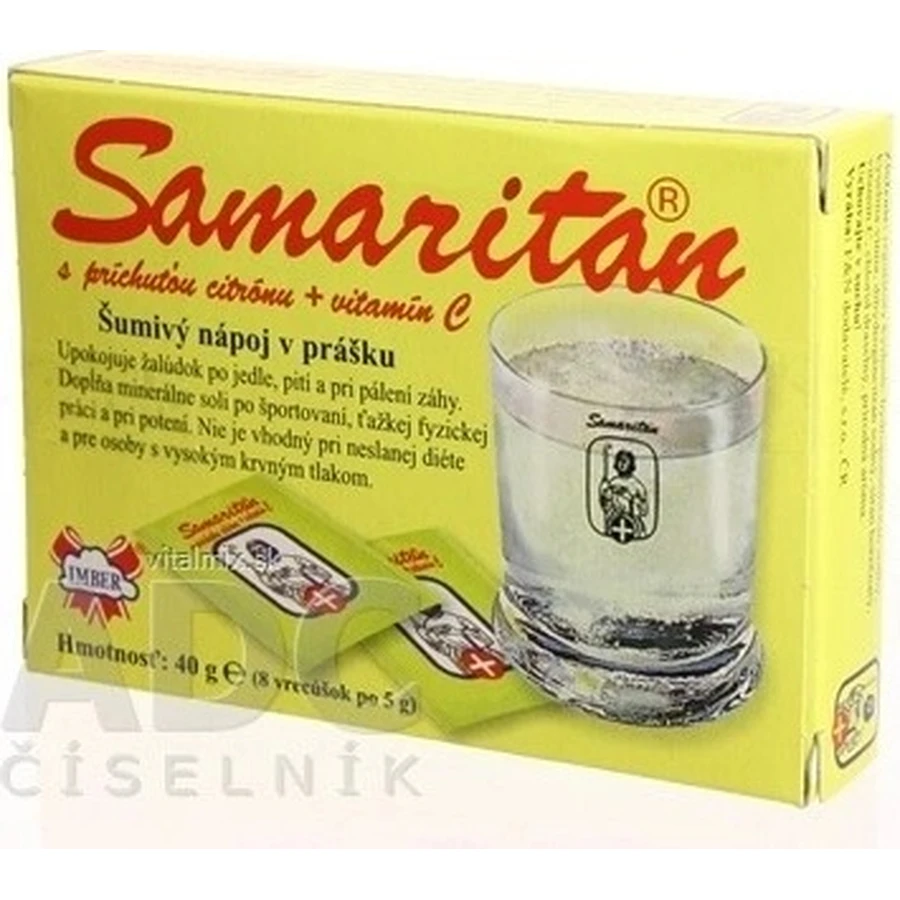 SAMARITAN с лимонным вкусом 8×5 шт, искусственный напиток: цены и характеристики