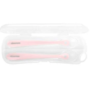 Силиконовые ложки, 4 месяца+, розовый, Kikka Boo