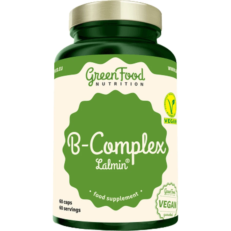 GreenFood Nutrition B-KOMPLEX Lalmin® 60 капсул: ціни та характеристики