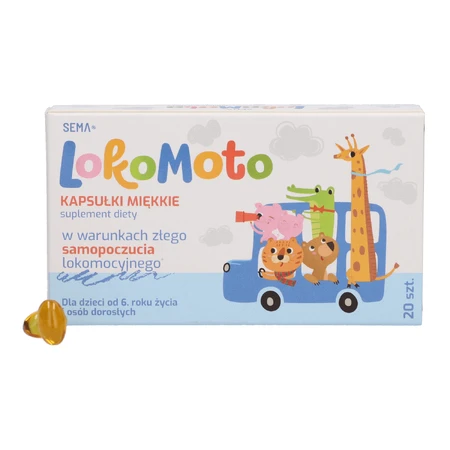 SEMA Lab, LokoMoto, 20 микрокапсул: цены и характеристики