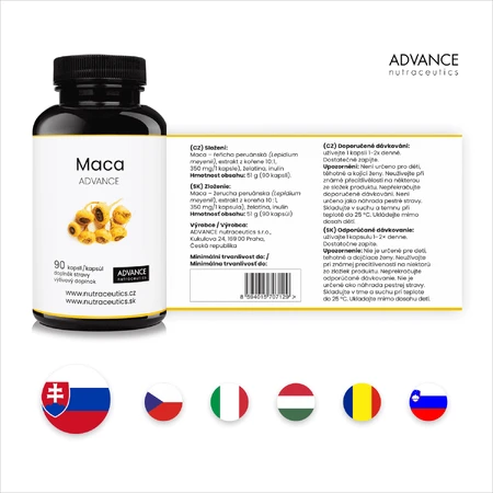 Advance Maca 90 капсул: цены и характеристики