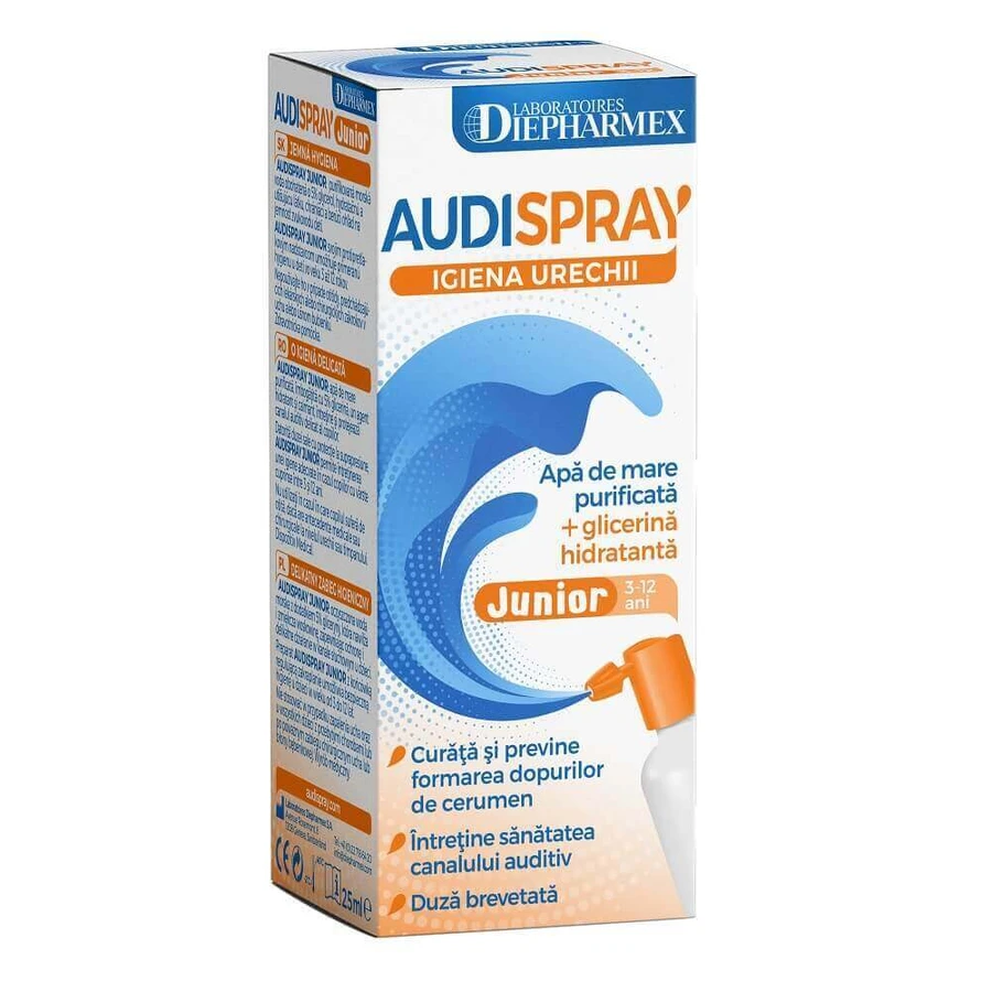 Раствор Audispray Junior, 25 мл, Lab Diepharmex: цены и характеристики
