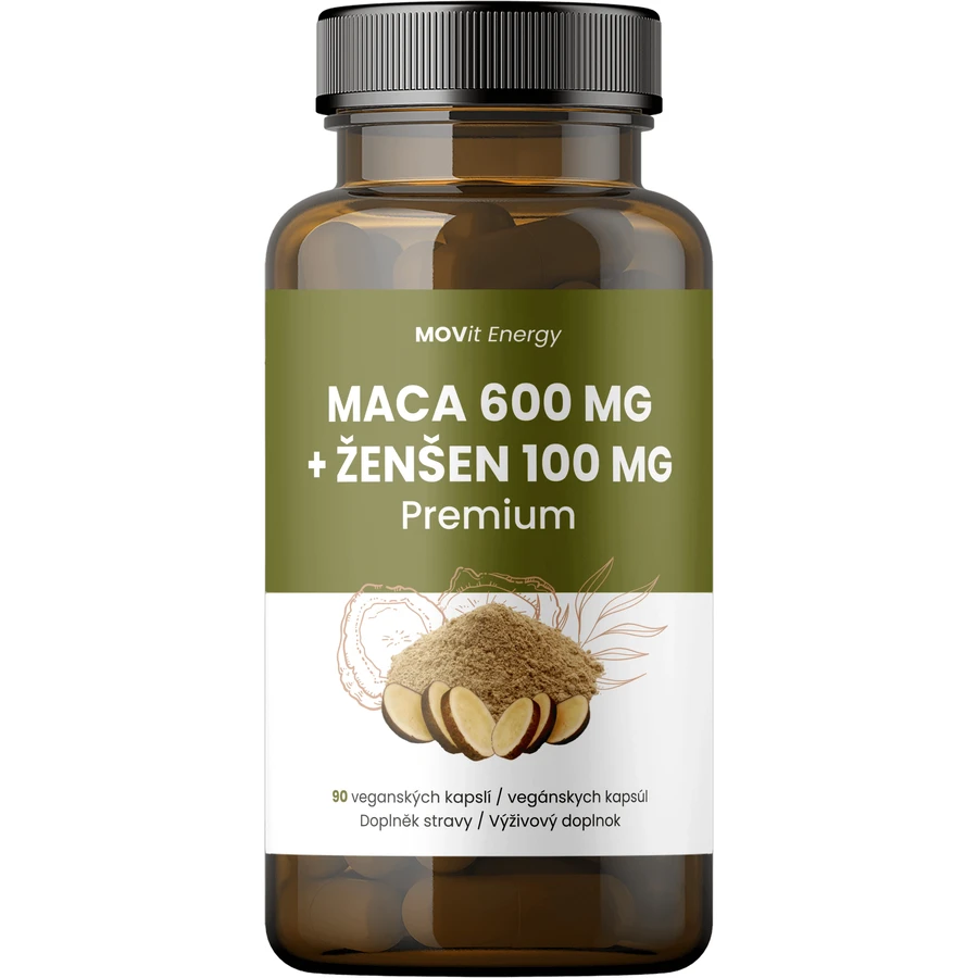 MOVit Energy Maca 600 мг + энен 100 мг, 90 капсул: цены и характеристики