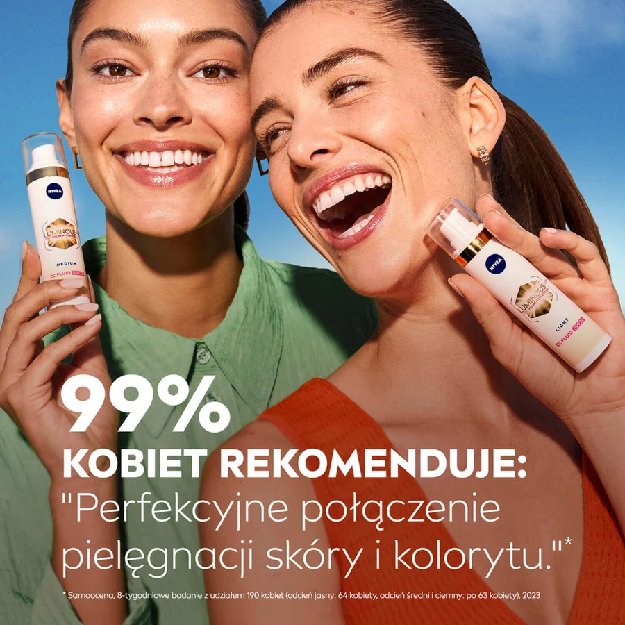 Nivea Luminous Anti Spot, CC-крем 3-в-1 против пигментации, средний, SPF 30, 40 мл: цены и характеристики