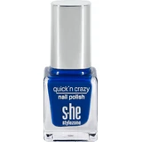 S-he color&style Лак для нігтів Quick'n crazy 323/810, 6 мл