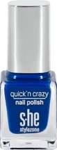 S-he color&style Quick'n crazy лак для ногтей 323/810, 6 мл