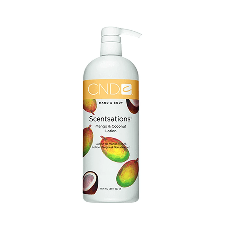 CND Scentsation Mango & Coconut Увлажняющий лосьон для рук и ног 917 мл: цены и характеристики