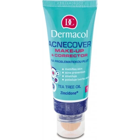 Dermacol Acnecover make-up .1 1×30 мл, косметика для проблемной кожи: цены и характеристики