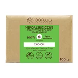 Barwa Hipoalergiczna Tradycyjne polskie szare mydo z olejem z konopi, 90 g