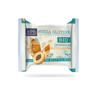 Органический безглютеновый тарт со вкусом абрикоса, 52 г, Sottolestelle