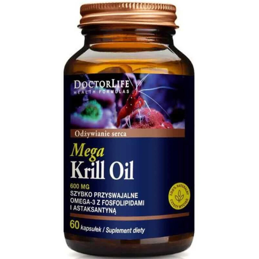 Doctor Life Mega Krill Oil 60 капсул: цены и характеристики