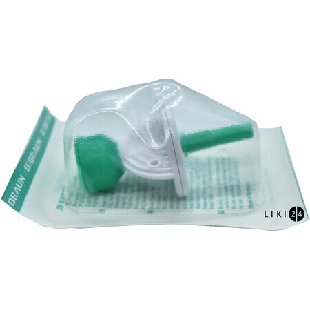Mini-spike канюля для аспірації та введення лікарських засобів з мультидозових флаконів зелен.