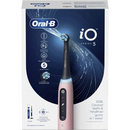 Электрическая зубная щетка Oral-B iO 5 Pink: цены и характеристики