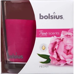 Bolsius Aromatic 2.0 Glass 95x95mm Peony, ароматическая свеча 1×1 шт, ароматическая свеча