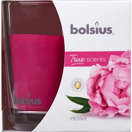 Bolsius Aromatic 2.0 Glass 95x95mm Peony, ароматическая свеча 1×1 шт, ароматическая свеча: цены и характеристики