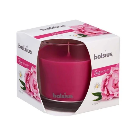 Bolsius Aromatic 2.0 Glass 95x95mm Peony, ароматическая свеча 1×1 шт, ароматическая свеча: цены и характеристики