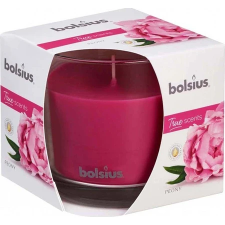 Bolsius Aromatic 2.0 Glass 95x95mm Peony, ароматическая свеча 1×1 шт, ароматическая свеча: цены и характеристики