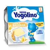 Yogolino Grey Десерт с молоком и ванилью, +6 месяцев, 4х 100г, Nestle
