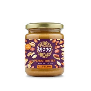 Хрустке арахісове масло з сіллю Органік, 250 г, Biona