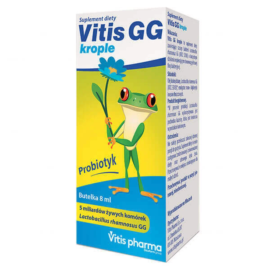 Vitis GG, краплі, 8 мл КОРОТКИЙ ТЕРМІН ДІЇ: ціни та характеристики