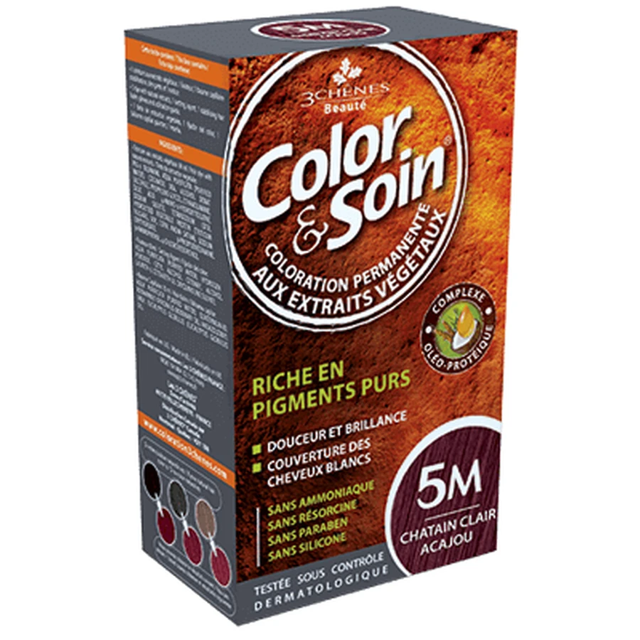 Восковий барвник Color & Soin (світлий каштан з червоного дерева) 5М 135мл: ціни та характеристики