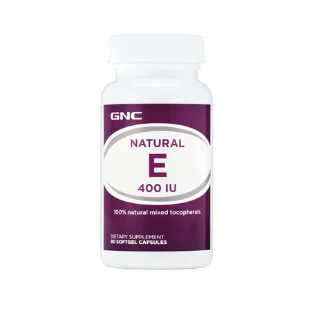 Витамин Е 400 МЕ, 90 капсул, GNC: цены и характеристики
