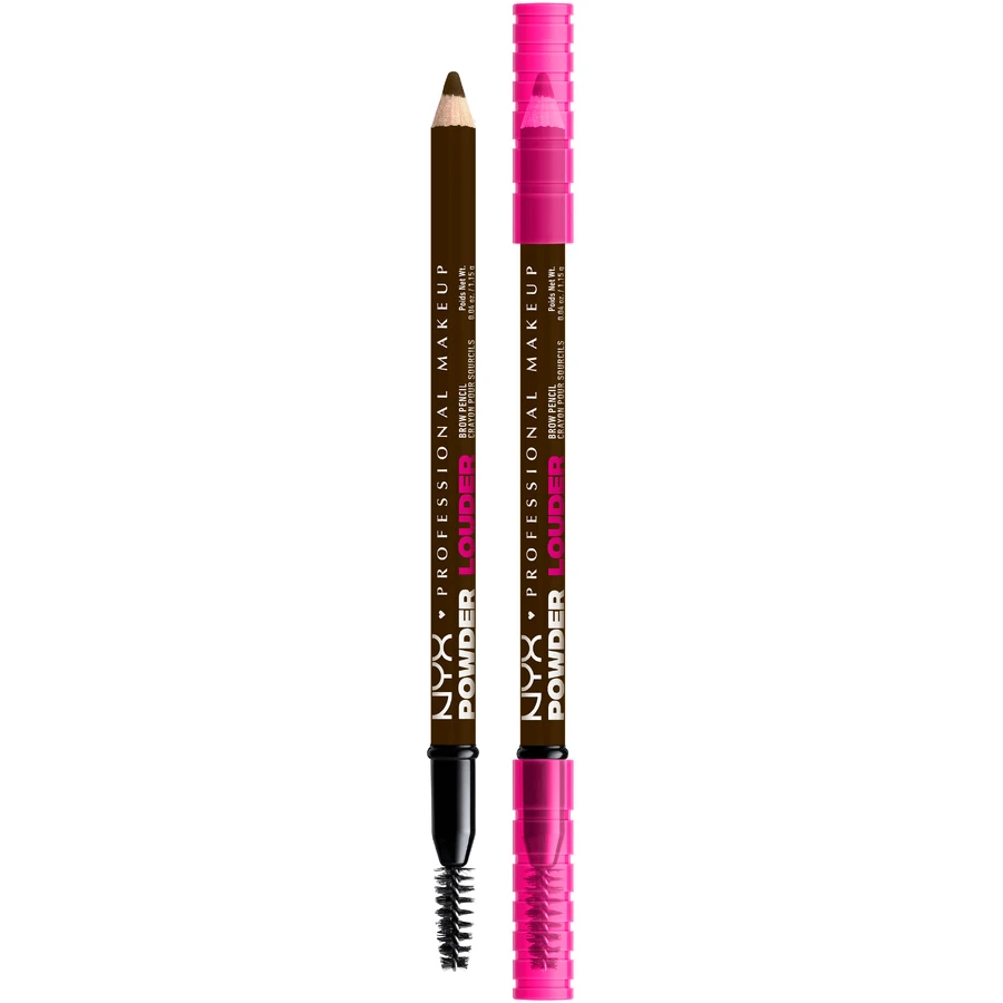 NYX Professional Makeup Powder Louder Brow Pencil Порошковий олівець для брів, попелясто-коричневий: ціни та характеристики