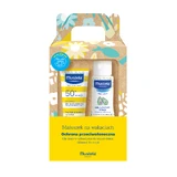 Mustela Baby on Holiday, Сонцезахисний лосьйон 40 мл + набір Gentle el 100 мл