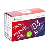 Ca+Mg+Zn + витамин D3, 30 пакетиков, Remedia