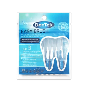 DenTek Easy Brush, межзубные щетки, размер 3, 0,6 мм, 6 штук