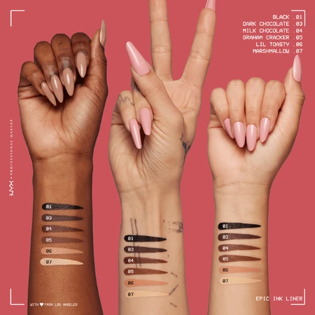 NYX Professional Makeup Epic Ink Liner, водостійка підводка для очей - Graham Cracker: ціни та характеристики
