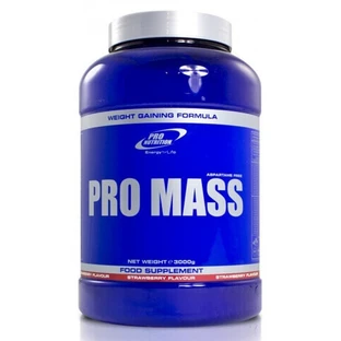 Pro Mass зі смаком полуниці, 1600 г, Pro Nutrition