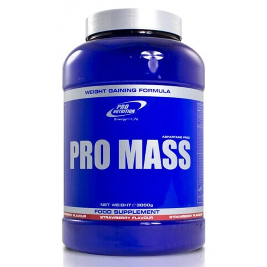 Pro Mass зі смаком полуниці, 1600 г, Pro Nutrition: ціни та характеристики