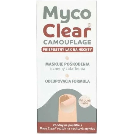 MYCO CLEAR CAMOUGLAGE NAIL LINE 5ML 1×5 мл, лак для ногтей: цены и характеристики