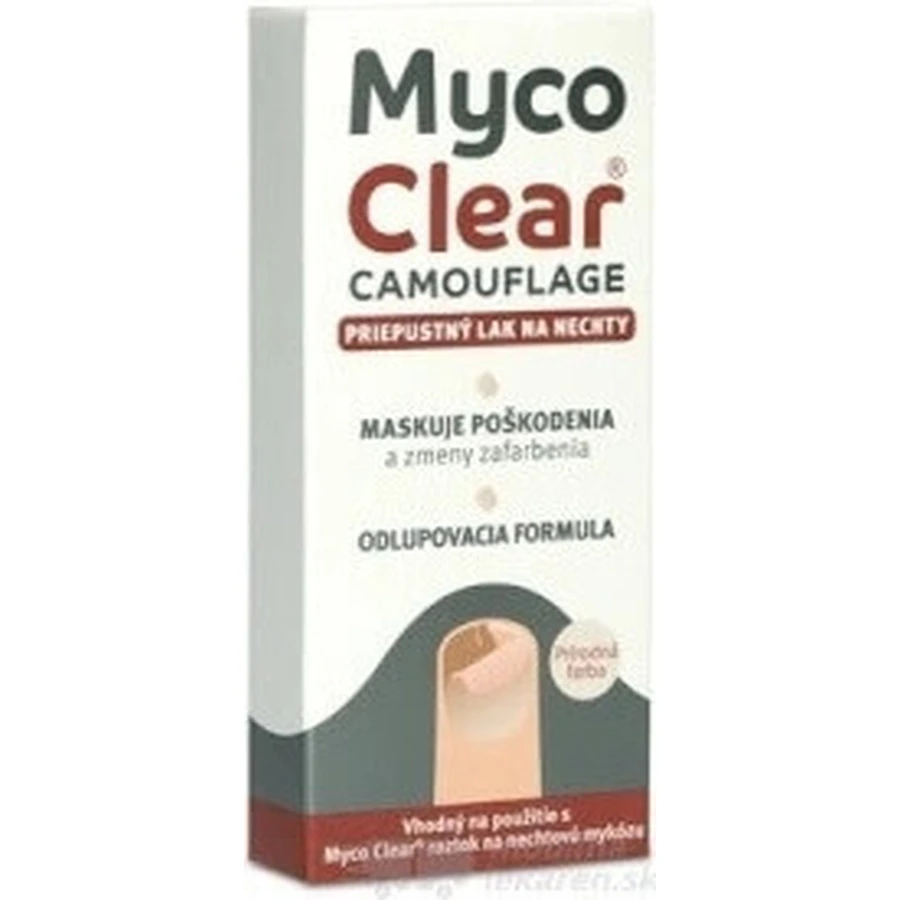 MYCO CLEAR CAMOUGLAGE NAIL LINE 5ML 1×5 мл, лак для ногтей: цены и характеристики