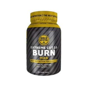 Extreme Cut Burn 2.0 Man, 90 вегетарианских капсул, Gold Nutrition
