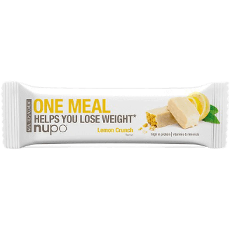 Батончик Nupo One Meal - Хрусткий лимон 60 г: ціни та характеристики