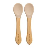 Набір бамбукових ложок, 6 місяців+, Bubble Beige, Appekids