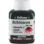 MedPharma ЕХІНАЦЕЯ 100МГ, ВІТАМІН С, ЦИНК 1×37 таблеток, дієтична добавка: ціни та характеристики