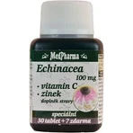 MedPharma ЕХІНАЦЕЯ 100МГ, ВІТАМІН С, ЦИНК 1×37 таблеток, дієтична добавка: ціни та характеристики