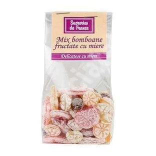 Микс фруктовых конфет с медом, 100 г, Sucreries de France