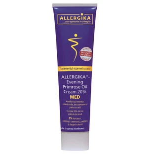 Крем для лечения мокнущей экземы Evening Primrose Oil 20% Med, 100 мл, Allergika