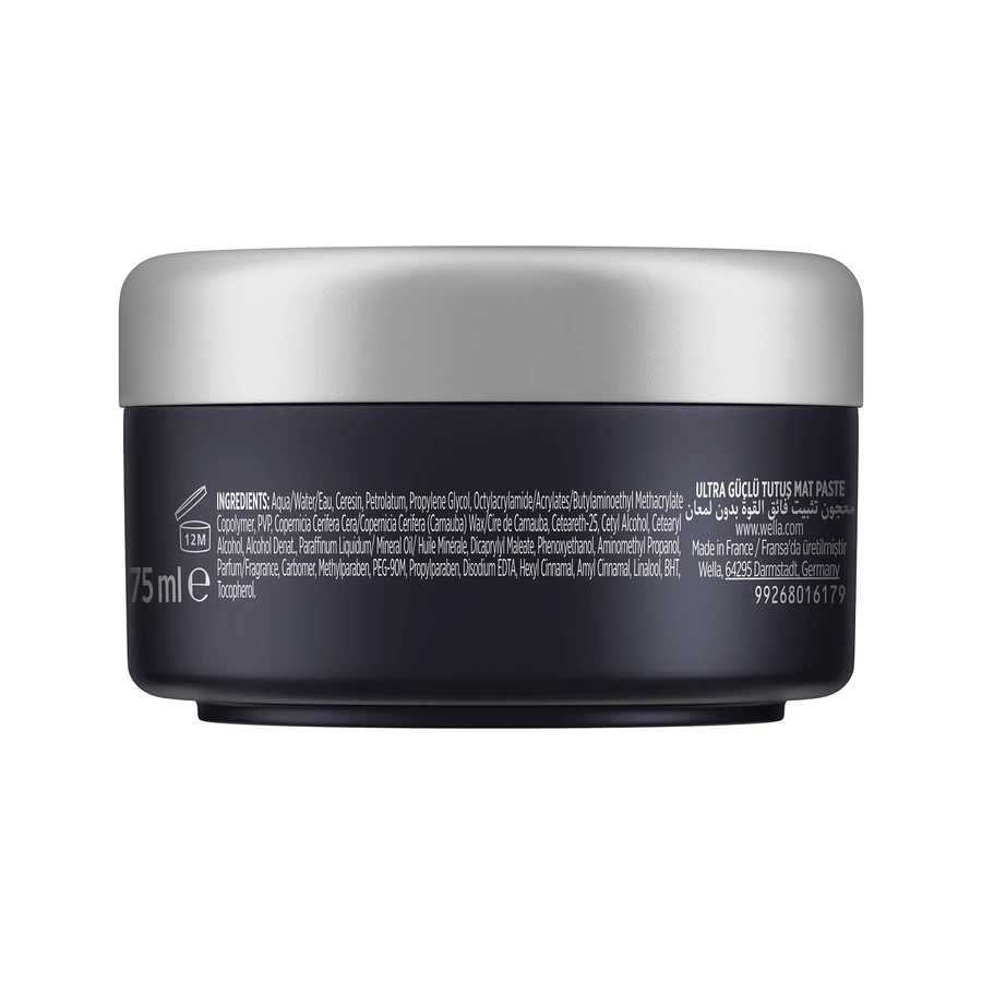 Wella Wellaflex Men, Матовая восковая паста для стайлинга, ультрасильная фиксация, 75 мл: цены и характеристики