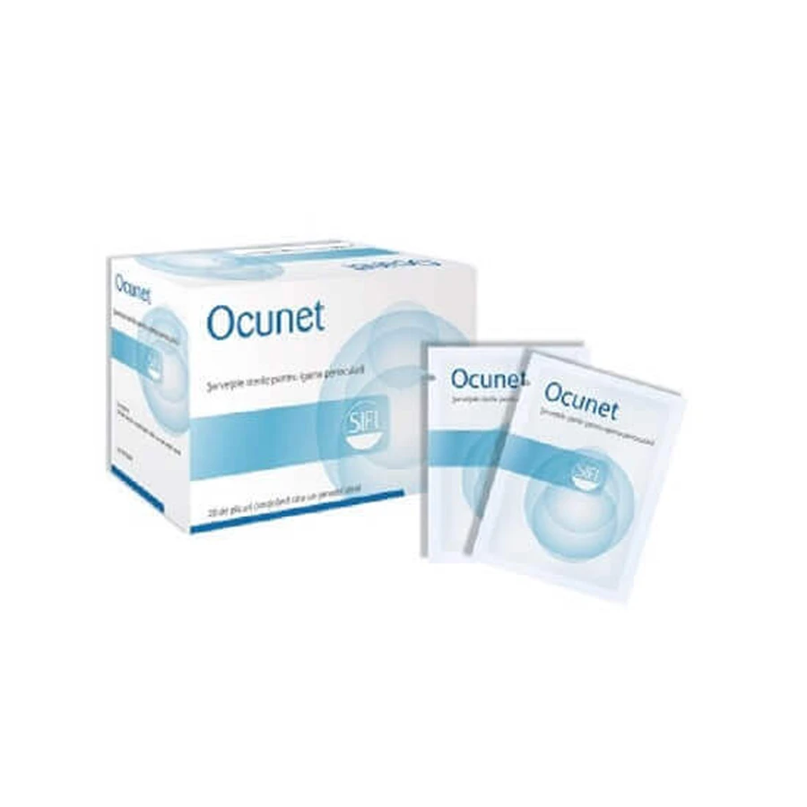 Салфетки для глаз Ocunet, 20 штук, Sifi: цены и характеристики