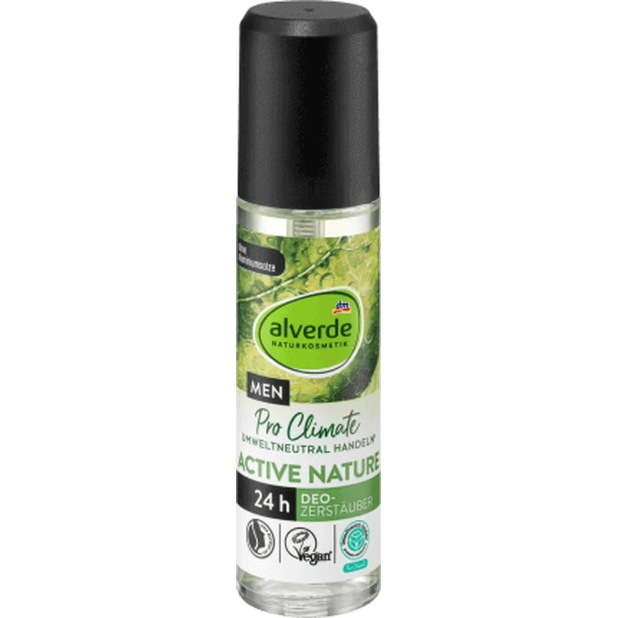 Спрей-дезодорант Alverde Naturkosmetik Men Active Nature для мужчин, 75 мл : цены и характеристики