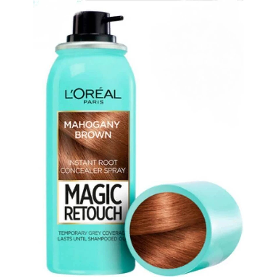 L'Oréal Paris Magic Retouch Спрей для волосся, що покриває ріст махагон коричневий, 75 мл 1×75 мл, спрей: ціни та характеристики