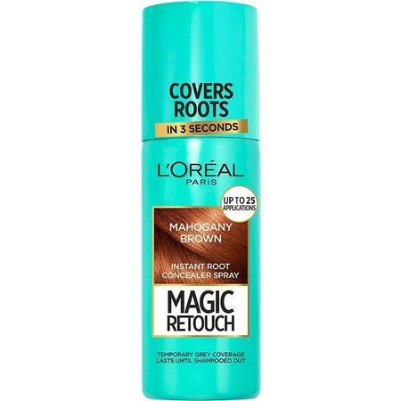 L'Oréal Paris Magic Retouch Спрей для волосся, що покриває ріст махагон коричневий, 75 мл 1×75 мл, спрей: ціни та характеристики
